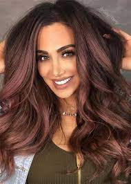 20 Pretty Chocolate Mauve Hair Colors Ideas To Inspire Burgundy Hair Cool Hair Color Hair Styles