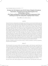 Maybe you would like to learn more about one of these? Top Pdf Kesahan Dan Kebolehpercayaan Dalam Kajian Kualitatif 123dok Com