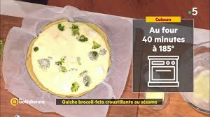 Voici la recette de la salade mexicaine d'inès barbier de la fondation goodplanet. Replay La Quotidienne La Quotidienne Coup D Food Quiche Brocoli Feta Croustillante Au Sesame La Quotidienne Du France 5