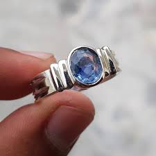 Natural Ceylon Sapphire Ring Sri Lanka Sapphirr Rings Rich Etsy Blue Sapphire Rings Mens Sapphire Ring Rings For Men