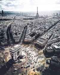 See the best hd wallpapers for windows 10 collection. Arc De Triomphe Paris Eiffel Tower City Clouds Traffic Vertical Hd Wallpaper Wallpaperbetter
