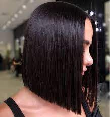 Ishow Indian Straight Short Bob Hair Wig Middle Part Human Hair Wigs In 2021 Thick Hair Styles Short Straight Hair Straight Hairstyles