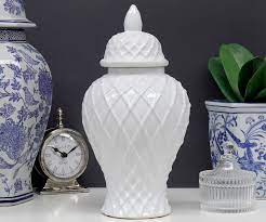 Has inner cover and decorative cover. Bromley Diamond White Ginger Jar Small Gift Ideas For That Special Person For A Really Affordable Price