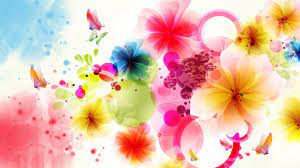 Colorful exotic floral screensaver free vector. Colorful Flower Art Wallpapers Top Free Colorful Flower Art Backgrounds Wallpaperaccess