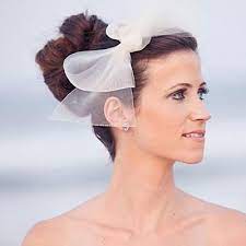 Tie The Knot With Decorative Bows Southern Weddings Tulle Hair Bows Wedding Hair And Makeup