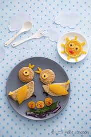Little Food Junction World Sparrow Day Springtime Recipes Food Art For Kids Fun Kids Food