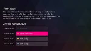 Als kompetenzzentrum für das internet der dinge (iot). Magentatv Funktionen Fur Farbtasten Telekom Hilfe