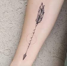Apr 22, 2020 · infinity tattoos for women with names, dates, symbols, meanings, you name it! 50 Arrow Tattoo Ideas For The Minimalist Tattoos Feather Tattoos Arrow Tattoos For Women