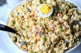 Deviled Egg Macaroni Salad Recipe Butter Your Biscuit Recipe Macaroni Salad Recipe Egg Macaroni Salad Macaroni Salad