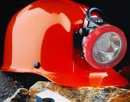 Miner Hard Hat And Light Miners Lamp Hard Hat Safety Helmet