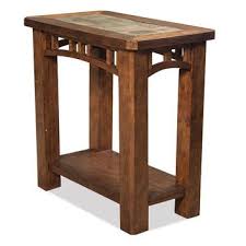 Riverside Furniture Preston End Table Rustic End Tables Diy End Tables End Tables