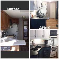 We kept the basic footprint but added an exterior door to future entertaining area, changed all lower cabs to drawers, expanded sink & range, added seating, narrowed island, and created eat/prep/cook zones. How Did I Do Reddit Somethingimade