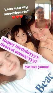 Ellie Ejercito reunited with her mom Andi Eigenmann and sister, Lilo  Alipayo ✨