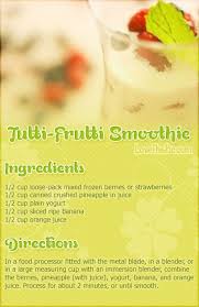 This Tutti Frutti Smoothie Recipe Is One Of Our Favorites What Is Yours Smoothie Recipes Healthy Easy Smoothie Recipes Smoothies