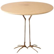 Bird Leg Table Traccia Meret Oppenheim For Dino Gavina S Simon Ultramobile Collection 1971 Length 26 75 In Table Furniture Side Tables Side Table