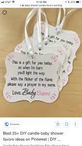 Pin By Keri White On Babyshower Baby Shower Candles Sparkle Baby Shower January Baby Shower