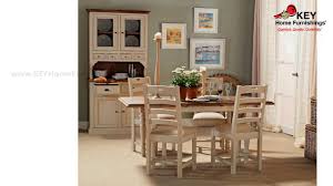 Excellent quality, as new round extending dining table in white glass and 4 'nevada' grey faux leather dining chairs. Four Hands Cornwall Extension Dining Table 55 71 Vccd 25 1105 Key Home Youtube