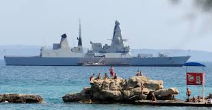 Ця пам'ятна річ ще раз нагадує нам про те, що чорне море ніколи не було й не. Hms Defender D36 Off Split Croatia 1920 1005 Imgur