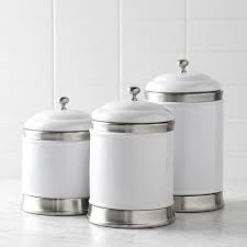 Black And White Canister Set Of 3 Pin On Buffet