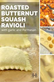 This Butternut Squash Ravioli Can Be An Easy Weeknight Dinner With Store Bought Pasta Butternut Squash Ravioli Ravioli Recipe Homemade Roasted Butternut Squash