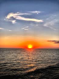 Lever De Soleil Sur La Cote D Azur Sur Le Bateau Corsica Ferries Sunrise Photo Celestial