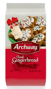 Archway Holiday Iced Gingerbread Cookies Gingerbread Cookies Gingerbread Cookies