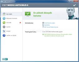 Eset Nod32 Antivirus Ekran Goruntusu Gezginler