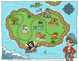 To download our free coloring pages, click on the words describing the flag you'd like to color. Free Pirate Treasure Maps For A Pirate Birthday Party Treasure Hunt