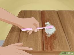 The dark spots on hands can be flat spots or appear as raised spots. How To Remove Rust Stains From Wood 13 Steps Wikihow