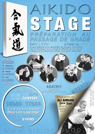 Aikido Stage De Preparation Au Passage De Grade Dan Et Kyu Stage 26 Janvier Medical