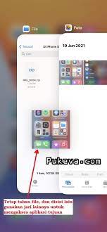 Cara Menggunakan Drag dan Drop File di iPhone (iOS 15) | PUKEVA