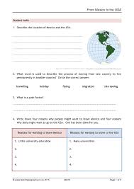 Add these free printable geography worksheets to your homeschool day to reinforce geography skills and for variety and fun. Ks3 Population Teachit Geography