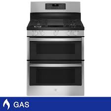 Therefore, you will need to clean them by hand. Ge 6 8 Cu Ft Free Standing Gas Double Oven Convection Range With Edge To Edge Cooktop Costco