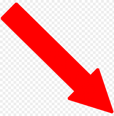 Browse our arrow images, graphics, and designs from +79.322 free vectors graphics. Red Arrow Down Right Png Image With Transparent Background Toppng