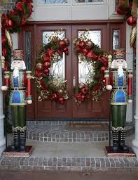 Solution To Decorating Double Door Front Door Christmas Decorations Christmas Door Decorations Christmas Entry