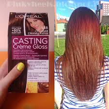 For up to 14 days! Pink Heels Updates L Oreal Casting Creme Gloss 535 Chocolate Hair Color Brands Hair Color Colored Hair Extensions
