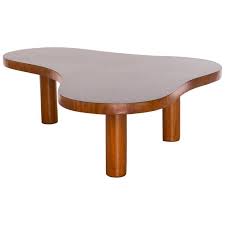 Free Form Coffee Table In The Manner Of Jean Royere Three Wooden Legs From A Unique Collection Of Antique And Modern Cof Coffee Table Furniture Nyc Furniture