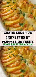 Gratin Leger De Crevettes Et Pommes De Terre En 2020 Recettes De Cuisine Recette Cuisine Facile Recette Poisson Facile