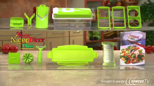 Genius nicer dicer plus blue 16 parts includes cutter spiral known for tv. Nicer Dicer Genius Nicerdicer Plus As Seen On Tv Multi Chopper 12 Pieces Product Tour Youtube