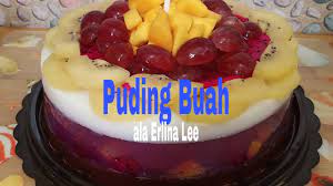 Puding istimewa buat suami istimewa yang ulang tahun, dan tidak kalah enaknya karena dibuat dari hati dan dirumah aja 😍 mari kita buat 😋 Puding Buah Ala Erlina Lee Youtube