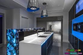 مطابخ مودرن باللون الازرق مطابخ بديكور عصري اشيك واجمل مطابخ