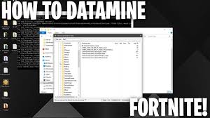 The datamine is a great underground resource where nuggets of pure information can be harvested. How To Datamine Fortnite Youtube
