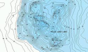 Navionics Minnesota Lakes Example Of Reef Areas Described