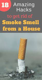 That smell is actually known as thirdhand smoke. Pin On New House