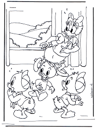 Daisy Und Die Neffen Donald Duck Malvorlagen