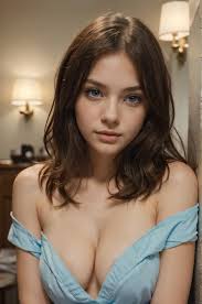 Emma Watson, 28 years, Naked, naked torso, Scene from porn, - SeaArt AI