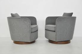 Milo Baughman Swivel Lounge Chairs Dinning Room Chairs Modern Swivel Chair Armchair Furniture