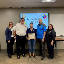 Congratulations to Fire & Life Safety Educator Jackie O'Hara