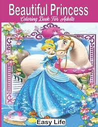 Starting from snow white (though persephone was first to try) up to anna and elsa (frozen), be it official like belle, cinderella, or unofficial like queen elsa printable frozen coloring pages. Beautiful Princess Coloring Book For Adults Beautiful Princesses Fantasy Girls And Princess Colouring Book For Children And Adults Great Coloring Book For Adults Stress Relief Relaxation Life Easy 9798570929531 Amazon Com Books