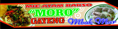 Spanduk Mie Ayam Bakso Moro Gayeng Design Cetak Digital Printing Uk 6x1meter Spanduk Makanan Buku Mewarnai